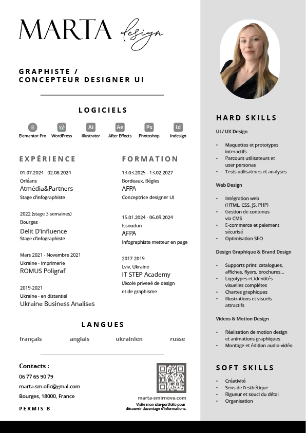 CV de Marta Smirnova