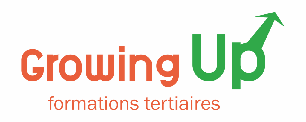 Logo "GrowingUp" en portfolio Marta Smirnova